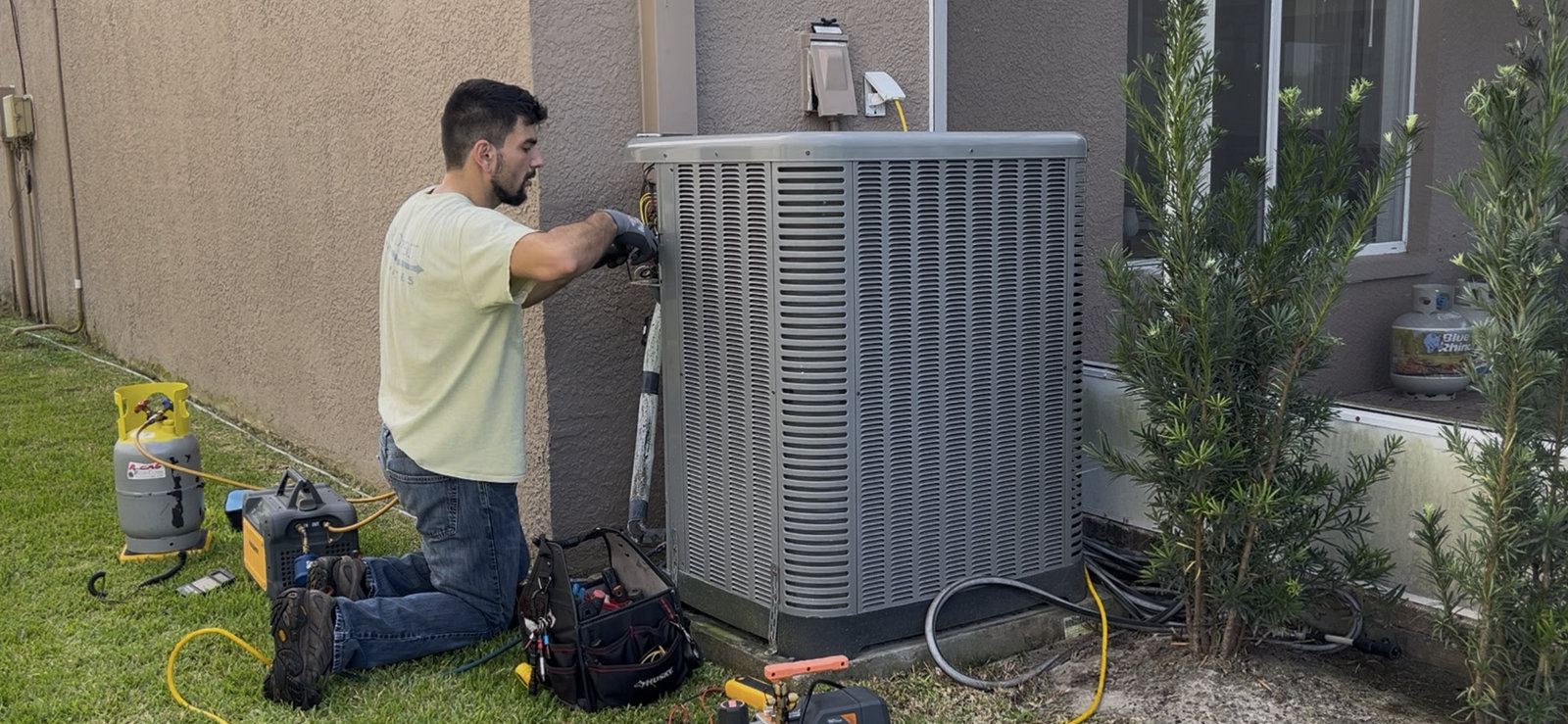 Example of an AC repair issue diagnosed by Air Direct Services
